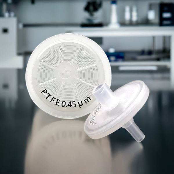 25mm Hydrophobic PTFE Syringe Filter 0.45µm 100/Pack
