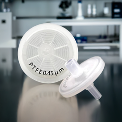 25mm Hydrophobic PTFE Syringe Filter 0.45µm 100/Pack