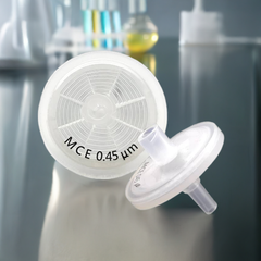25mm Mixed Cellulose Ester (MCE) Syringe Filter 0.45µm 100/Pack
