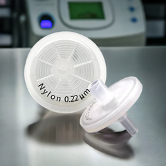 25mm Nylon Syringe Filter 0.22µm 100/Pack