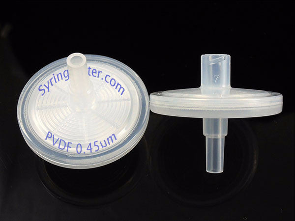 30mm  Polyvinylidene Fluoride Filter 0.45 µm 100pcs/Pack (Non-Sterile)